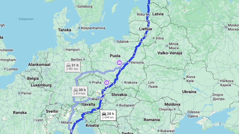 VRA:n kansainvälinen ralli 2025 Italiassa: Ilmoittautuminen avattu