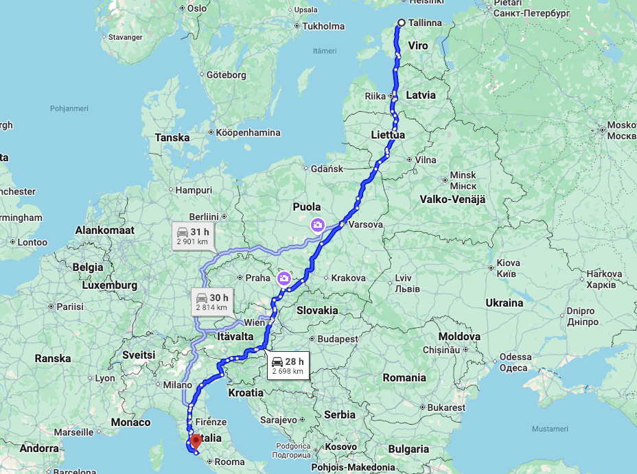 VRA:n kansainvälinen ralli 2025 Italiassa: Ilmoittautuminen avattu