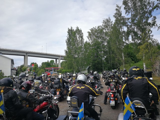 Historiikki VRA Rally rideout Puumala